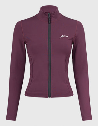 Active Sport-Jacke Jersey mit Label-Schriftzug