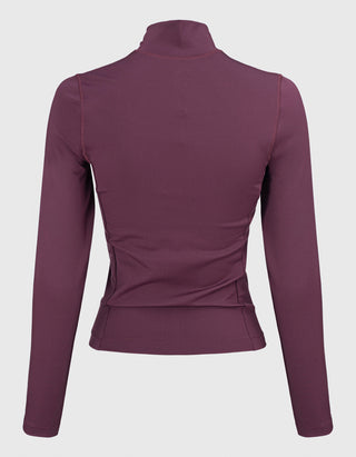 Active Sport-Jacke Jersey mit Label-Schriftzug