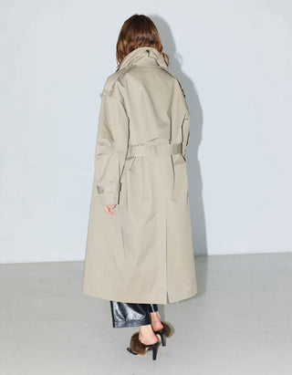 Doppelreihiger Trenchcoat Joely mit Bindegürtel