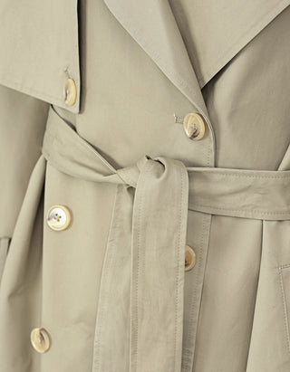 Doppelreihiger Trenchcoat Joely mit Bindegürtel