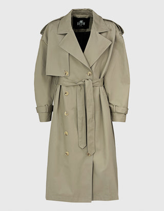 Doppelreihiger Trenchcoat Joely mit Bindegürtel
