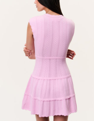 Mini Strick-Kleid Laighton