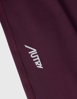 Cropped Leggings mit Logo-Schriftzug