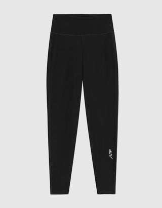 Cropped Leggings mit Logo-Schriftzug