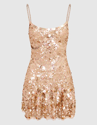 Mini-Kleid Sarajane mit Paillettenbesatz