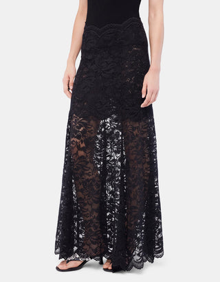 Maxi-Spitzenrock
