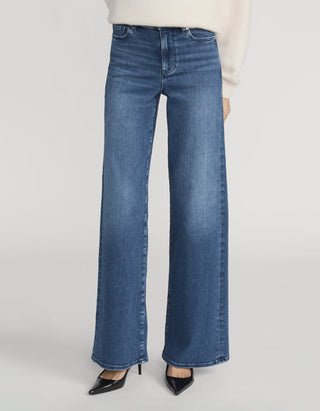 High-Rise Wide-Leg Jeans Le Slim Palazzo