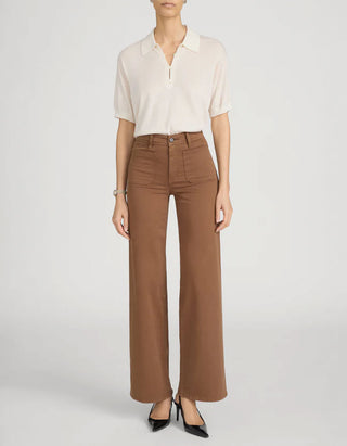 High-Rise Wide-Leg Jeans Le Slim Palazzo Harbor