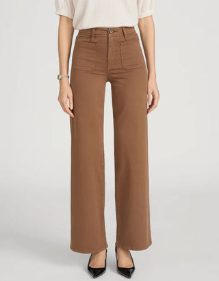 High-Rise Wide-Leg Jeans Le Slim Palazzo Harbor