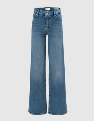 High-Rise Wide-Leg Jeans Le Slim Palazzo Long