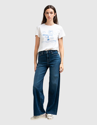 High Rise Wide-Leg Jeans Le Slim Palazzo