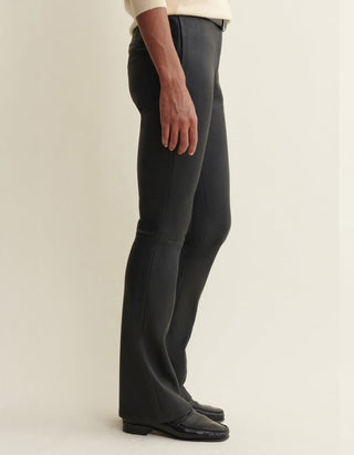 Flare-Leg Lederhose Lucia