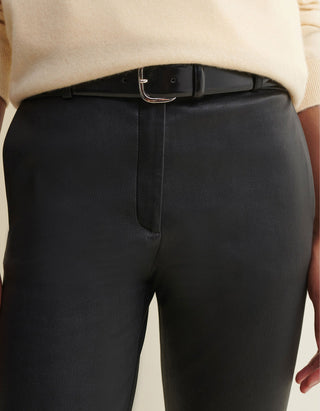 Flare-Leg Lederhose Lucia