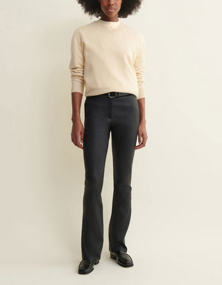 Flare-Leg Lederhose Lucia