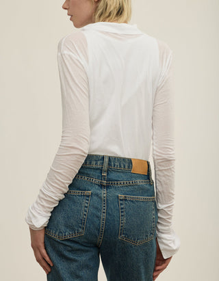 Slim-Fit Longsleeve-Polo-Shirt
