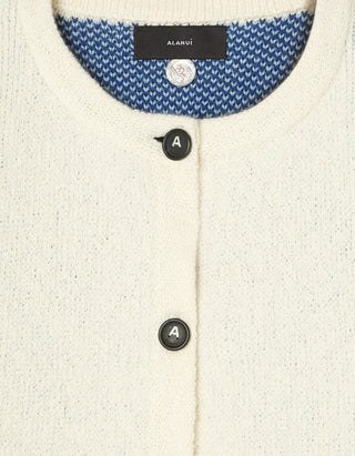 Woll-Kaschmir-Mix Cardigan Island Roots Foulard