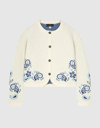 Woll-Kaschmir-Mix Cardigan Island Roots Foulard