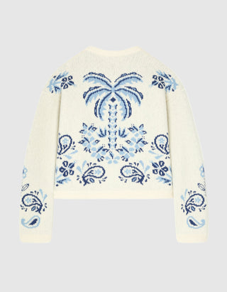 Woll-Kaschmir-Mix Cardigan Island Roots Foulard