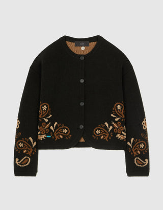 Woll-Kaschmir-Mix Cardigan Island Roots Foulard