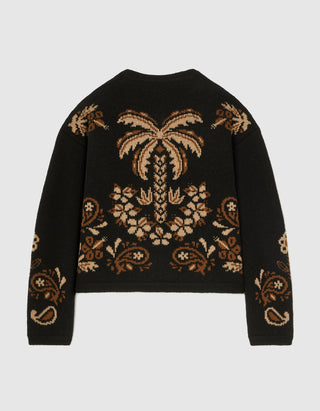Woll-Kaschmir-Mix Cardigan Island Roots Foulard