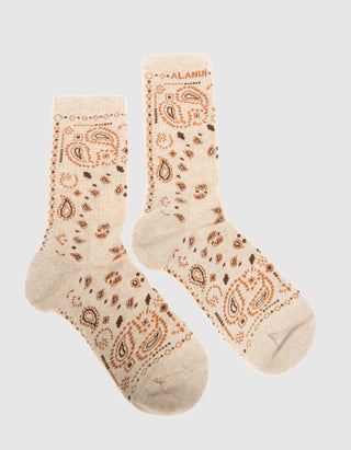 Gemusterte Socken Bandana