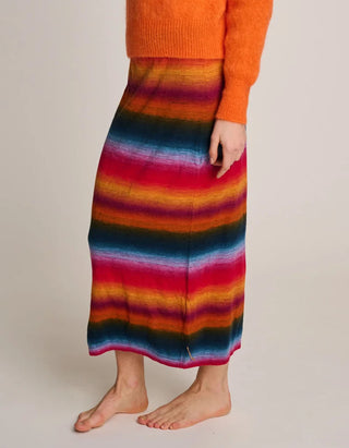 Midi-Strickrock Manon mit Farbverlauf