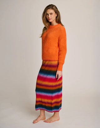 Midi-Strickrock Manon mit Farbverlauf