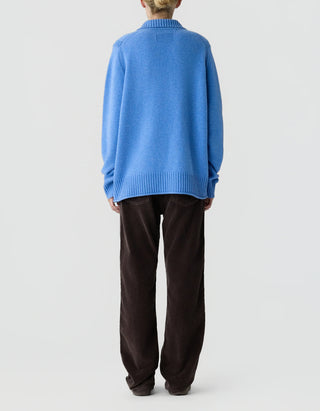 Kaschmir-Pullover Half Zip