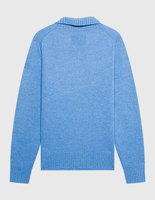 Kaschmir-Pullover Half Zip