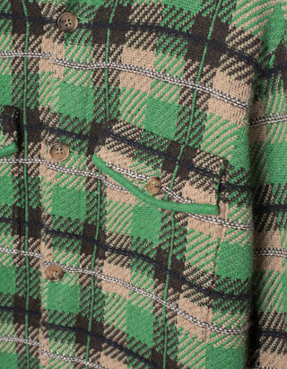 Kaschmir-Overshirt Plaid Work