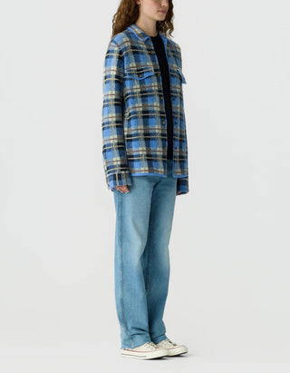Kaschmir-Overshirt Plaid Work