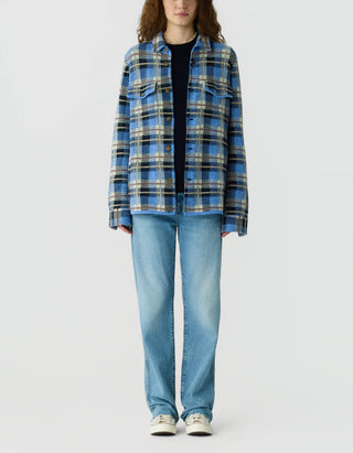 Kaschmir-Overshirt Plaid Work
