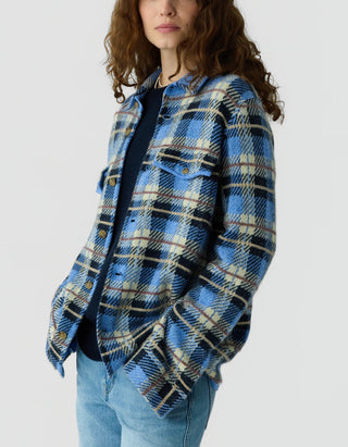 Kaschmir-Overshirt Plaid Work
