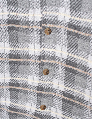 Kaschmir-Overshirt Plaid Work