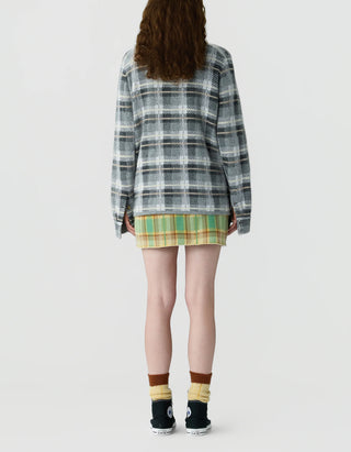 Kaschmir-Overshirt Plaid Work