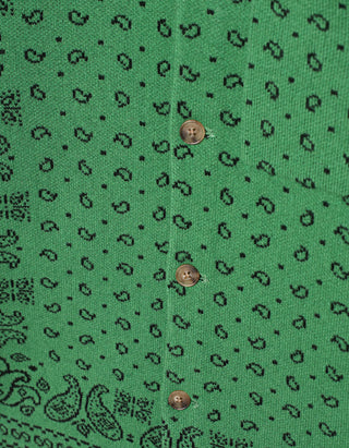 Gemustertes Kaschmir-Overshirt Wild Rag