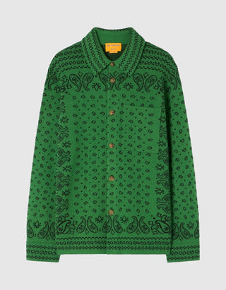 Gemustertes Kaschmir-Overshirt Wild Rag