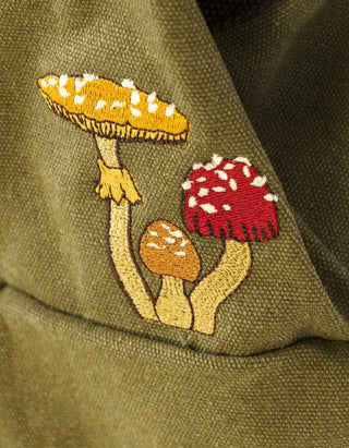 Bestickter Rucksack Mushroom