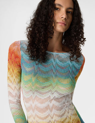 Mini-Viskose-Mix Kleid