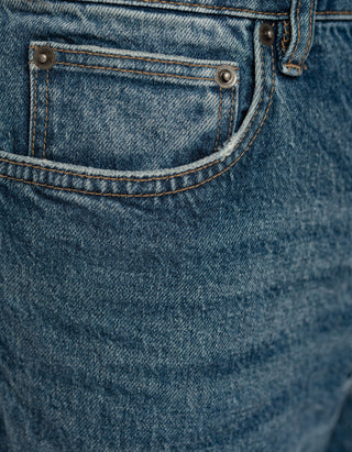Washed-Out Slim-FIt-Jeans