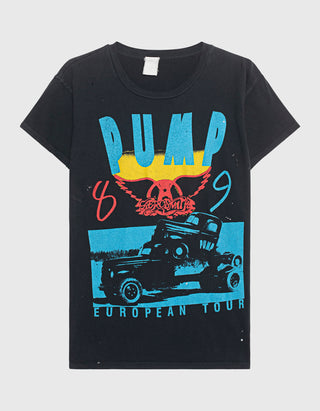 Bedrucktes T-Shirt Aerosmith im Vintage-Look
