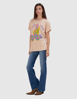 Bedrucktes T-Shirt Beach Boys im Vintage-Look