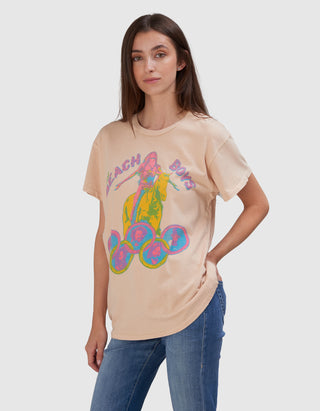 Bedrucktes T-Shirt Beach Boys im Vintage-Look