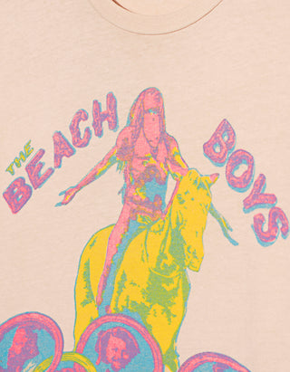 Bedrucktes T-Shirt Beach Boys im Vintage-Look