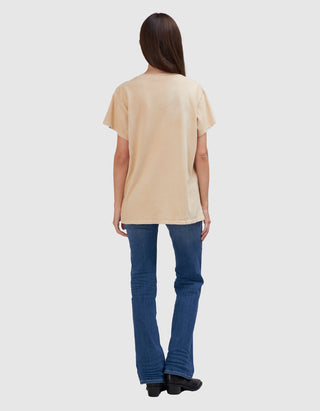 Bedrucktes T-Shirt Rolling Stones im Vintage-Look