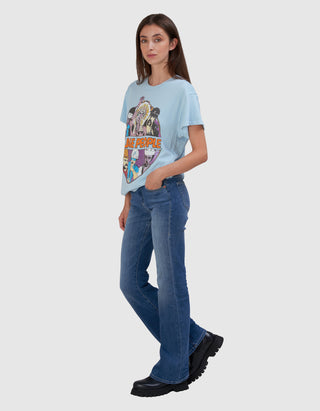 Bedrucktes T-Shirt Village People im Vintage-Look