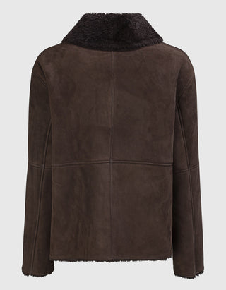 Shearling-Leder Jacke Nassua