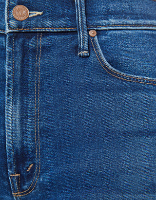 High-Rise Flare-Leg Jeans Lil Doozy Fray in PETITE-Größe