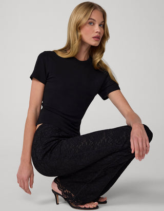 Flared-Leg Spitzen-Hose Kayla