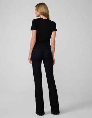 Flared-Leg Spitzen-Hose Kayla
